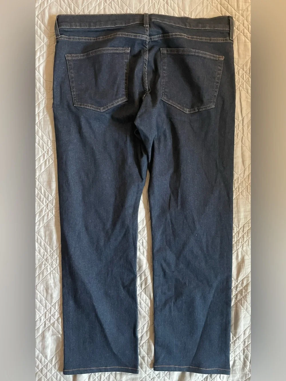 J CREW 484 Slim-fit stretch jean in aged indigo wash Size 34 $148 CF173